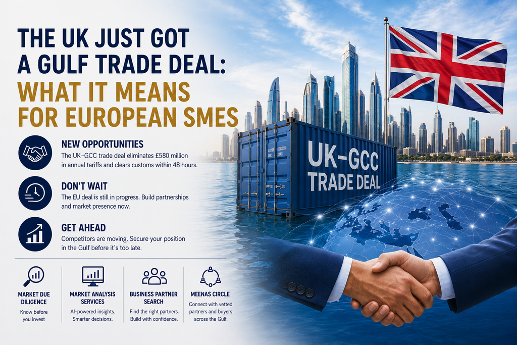 The UK Just Got a Gulf Trade Deal: Why European SMEs Can’t Afford to Wait for Brussels