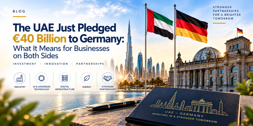 The UAE Just Pledged €40 Billion to Germany: What It Means for Businesses on Both Sides
