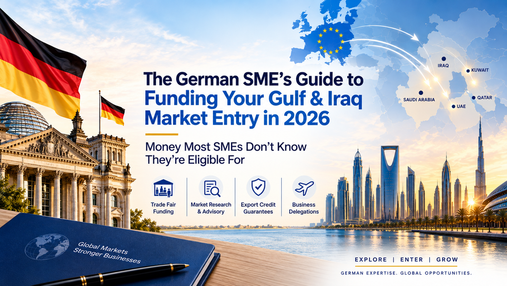 The German SME’s Guide to Funding Your Gulf & Iraq Market Entry in 2026