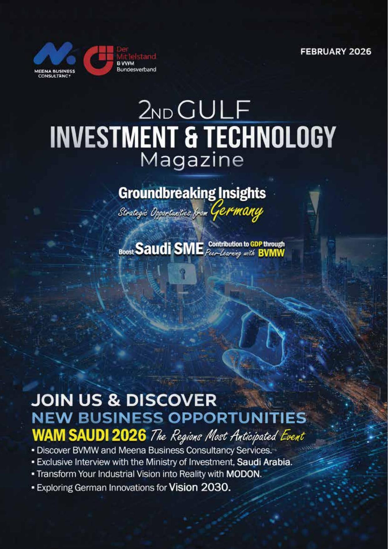 2nd Gulf Investment and Technology Magazine cover