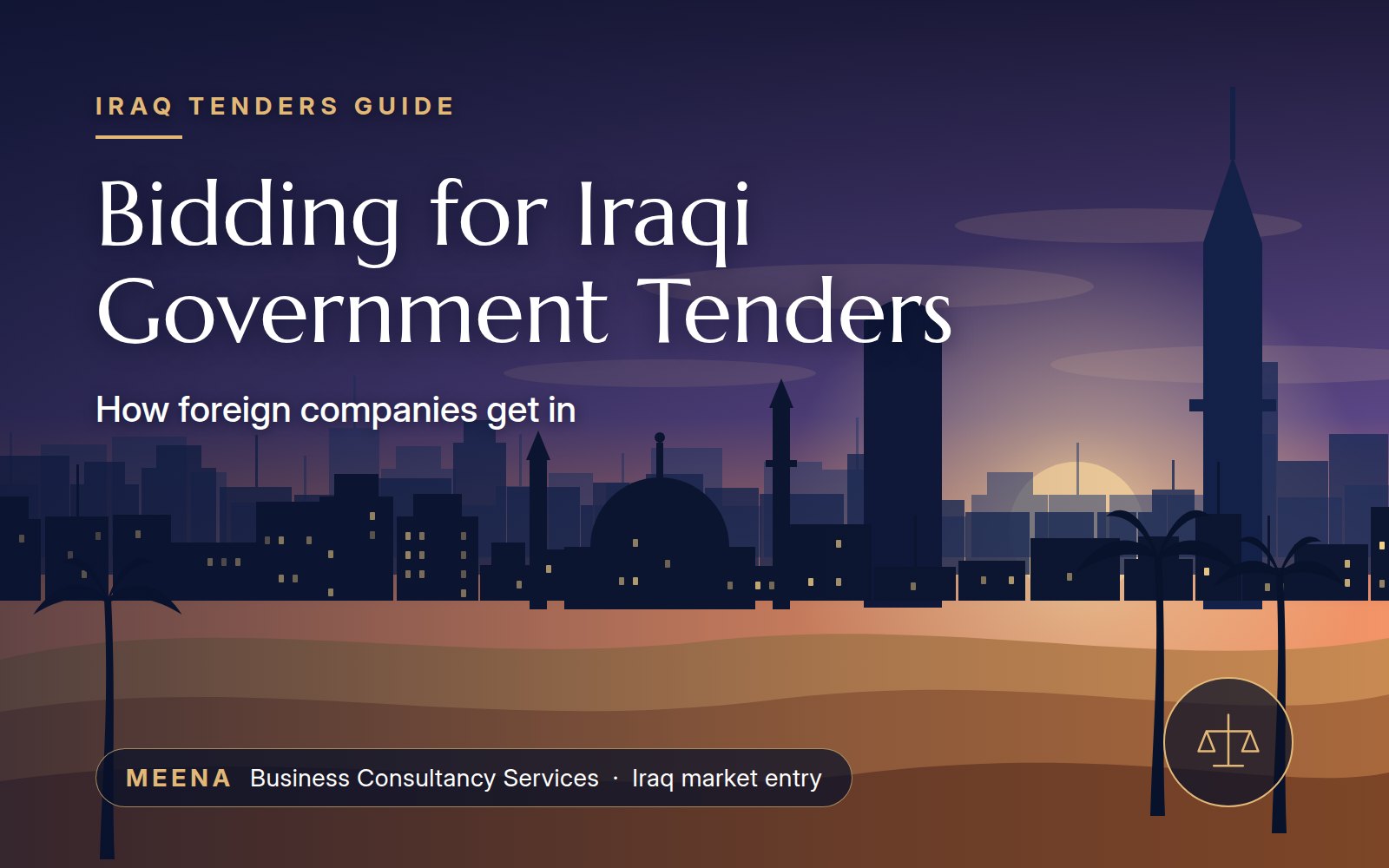 How Foreign Companies Bid for Iraqi Government Tenders